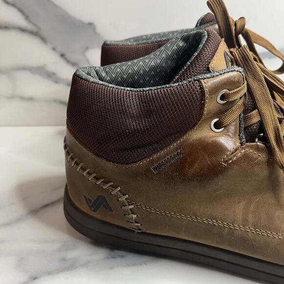 Forsake Phil Mid Waterproof Sneakers Boots Mens Sz 12 Brown Shoes Leather Walnut main image 8